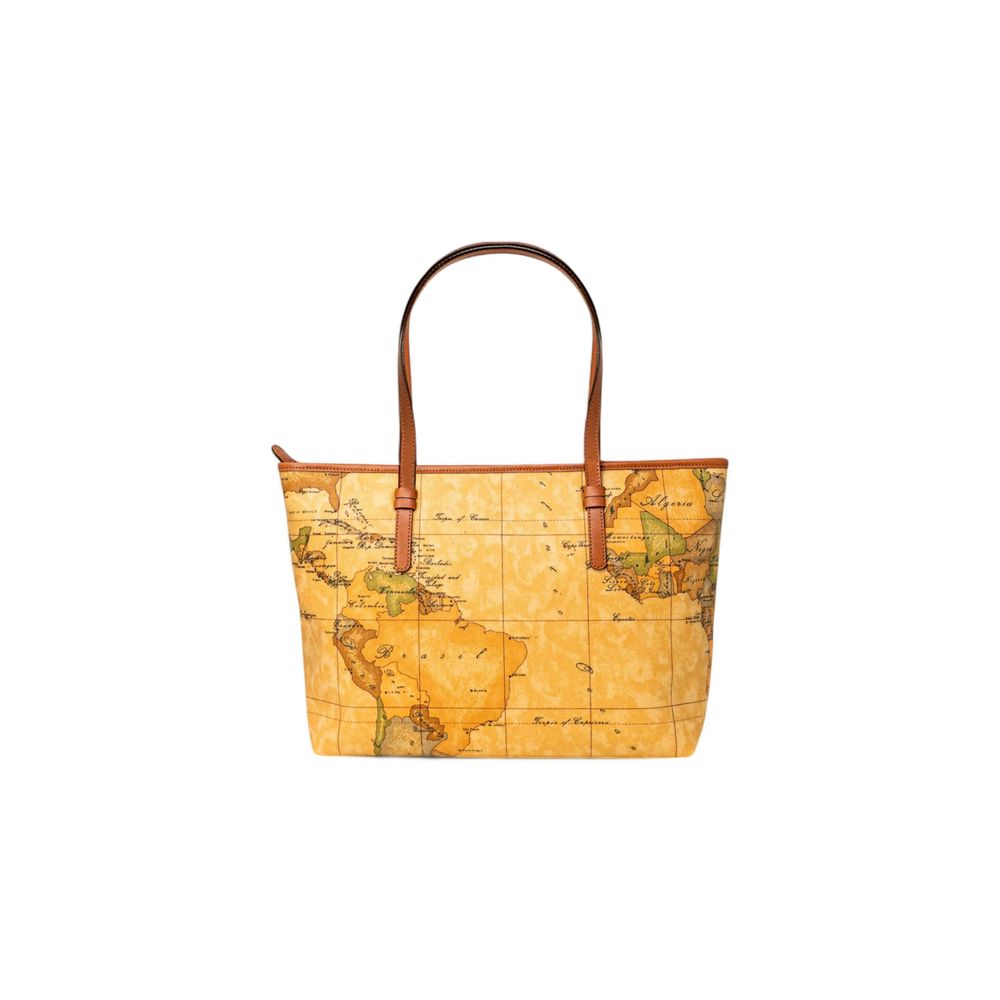 Alviero Martini Prima Classe Beige Leather Handbag