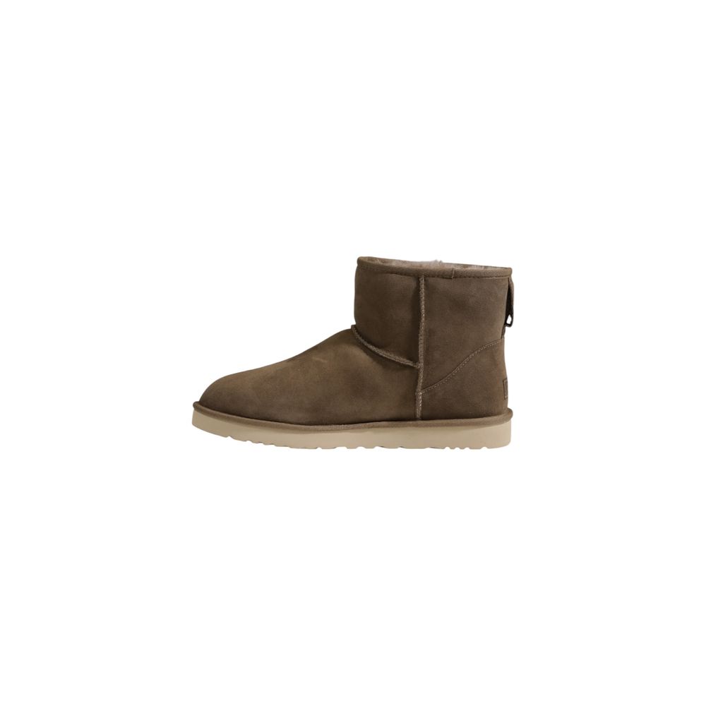 UGG Brown Suede Leather Ankle Boots