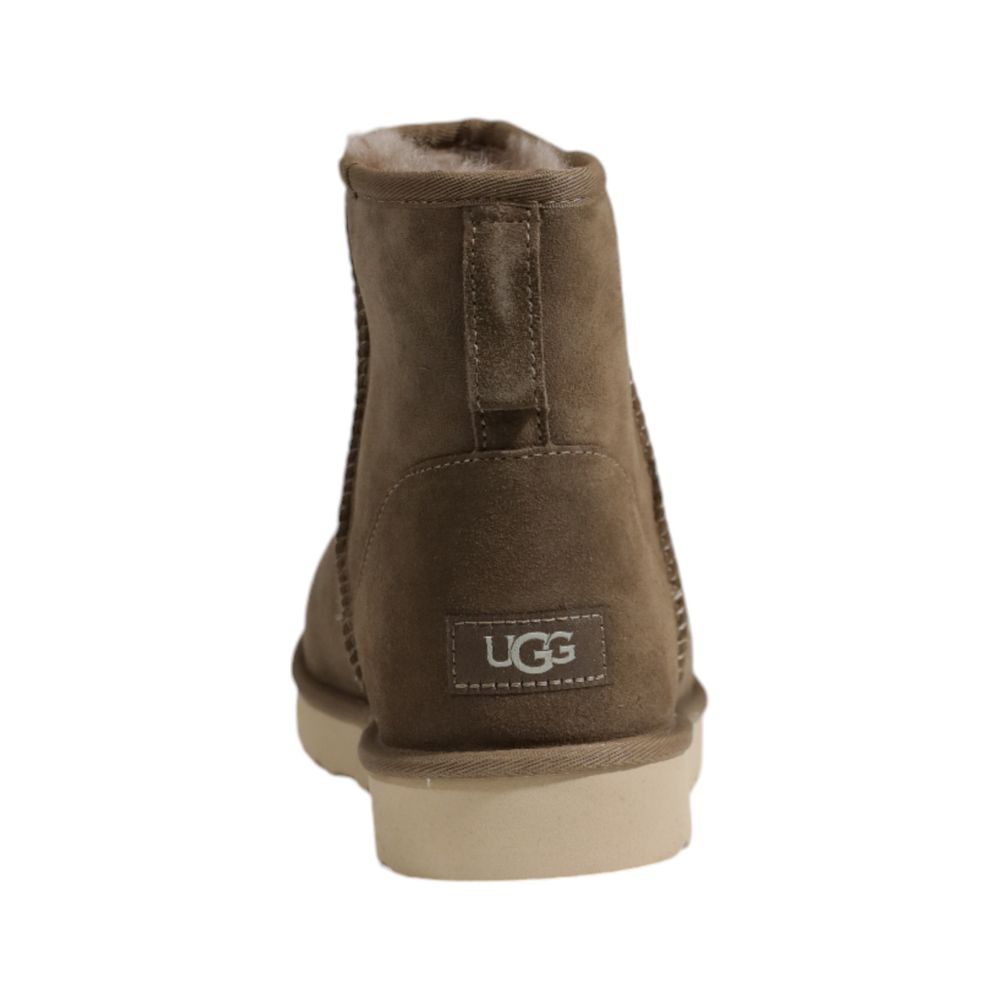 UGG Brown Suede Leather Ankle Boots