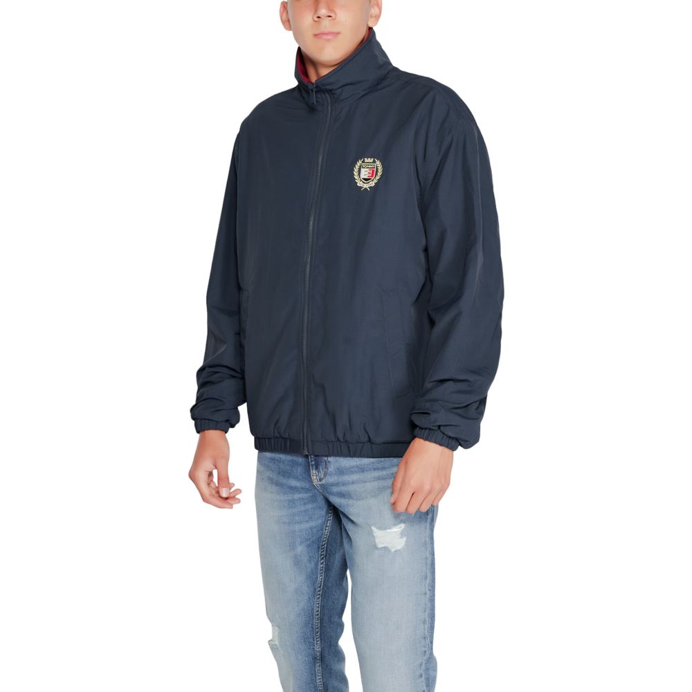 Tommy Hilfiger Jeans Blue Recycled Polyester Jackets & Coat