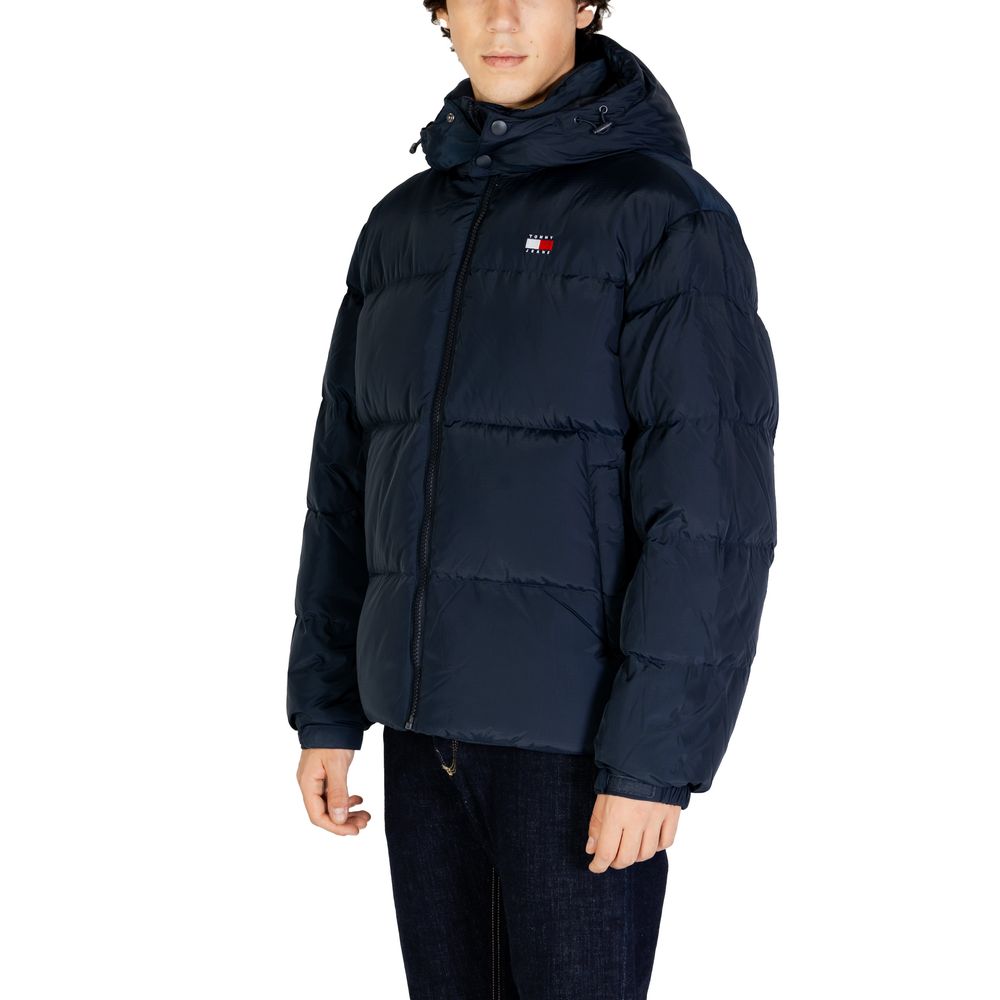 Tommy Hilfiger Jeans Blue Recycled Polyester Jackets & Coat