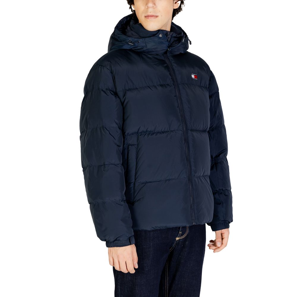 Tommy Hilfiger Jeans Blue Recycled Polyester Jackets & Coat