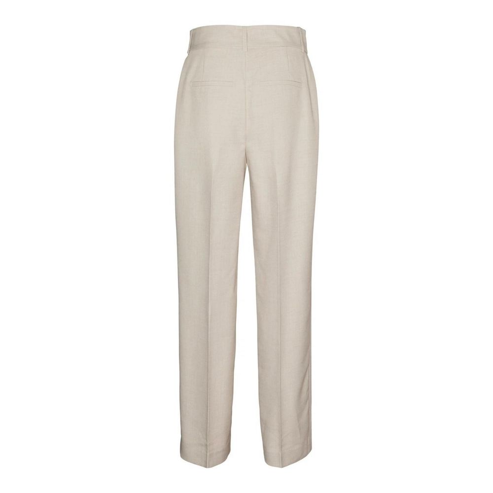 Vero Moda Gray Polyester Pant