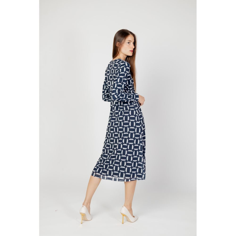 Street One Blue Polyester Long