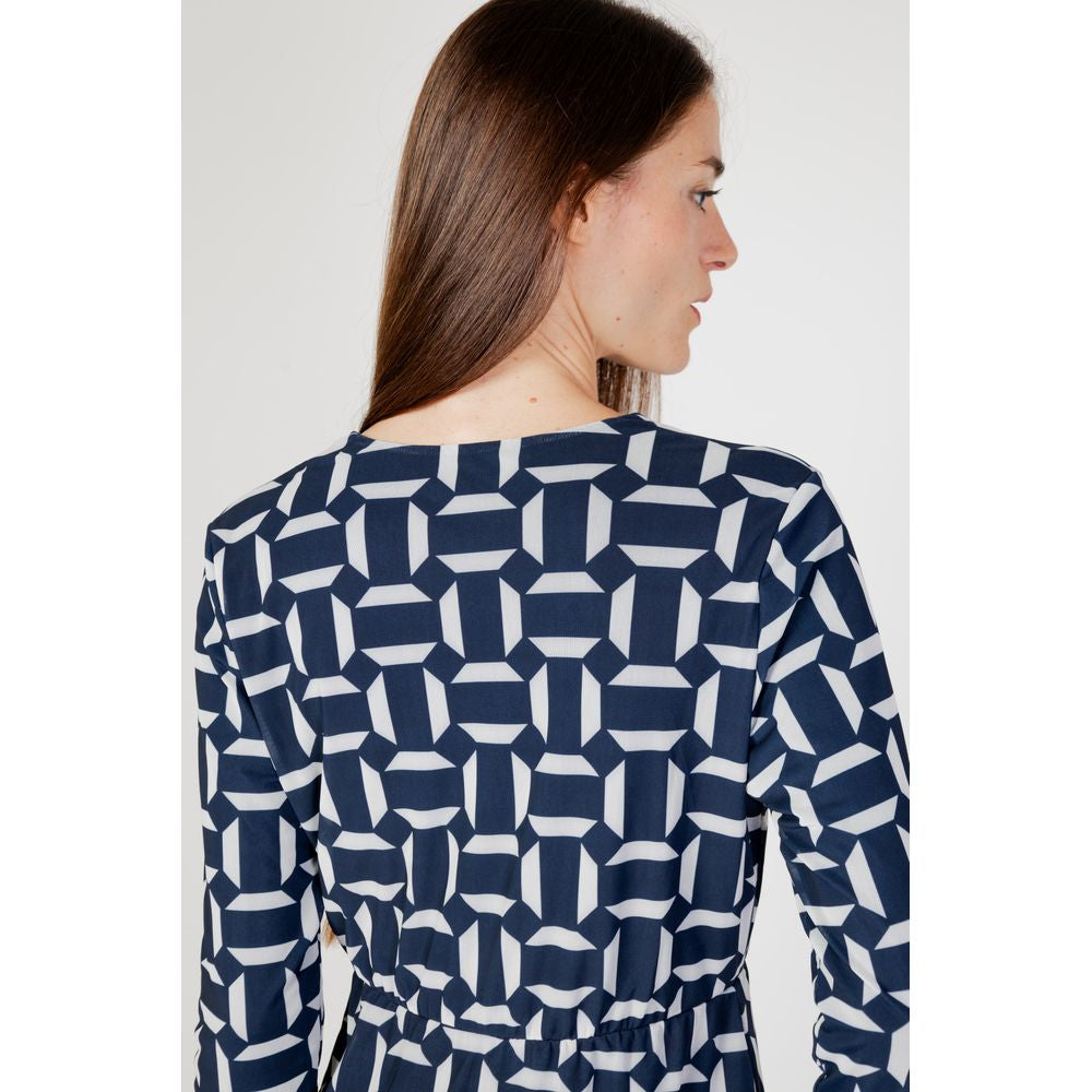 Street One Blue Polyester Long
