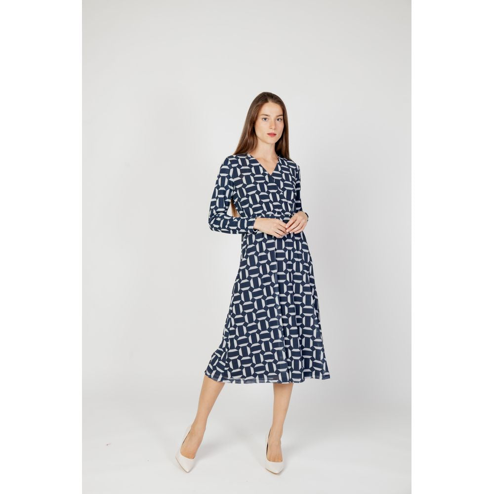 Street One Blue Polyester Long
