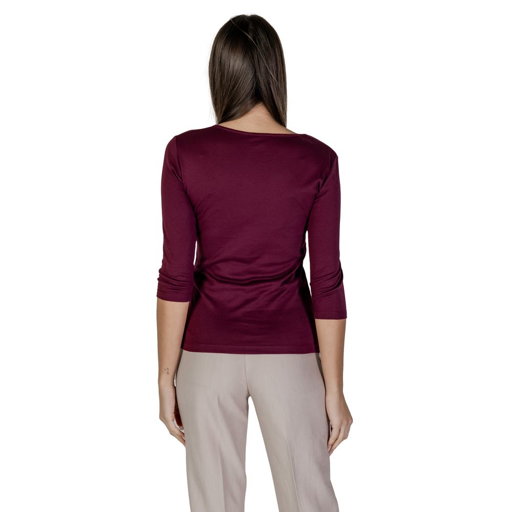 Street One Purple Cotton T-Shirt