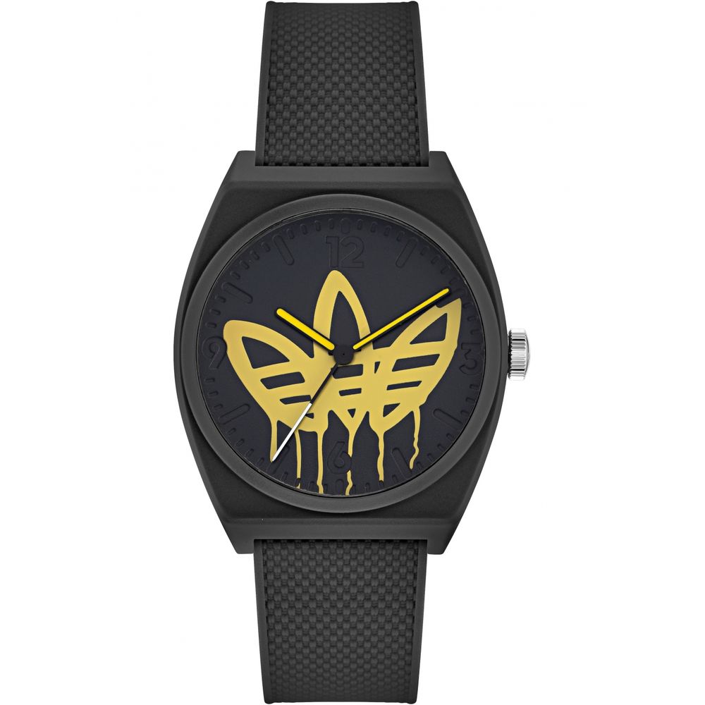 Adidas Black Synthetic Sport Watch
