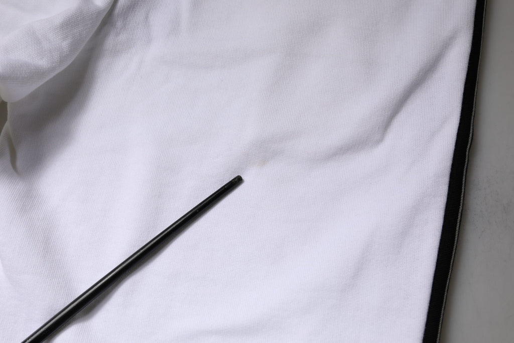 Dolce & Gabbana White Cotton Stretch Jogger Sweatpants Pants