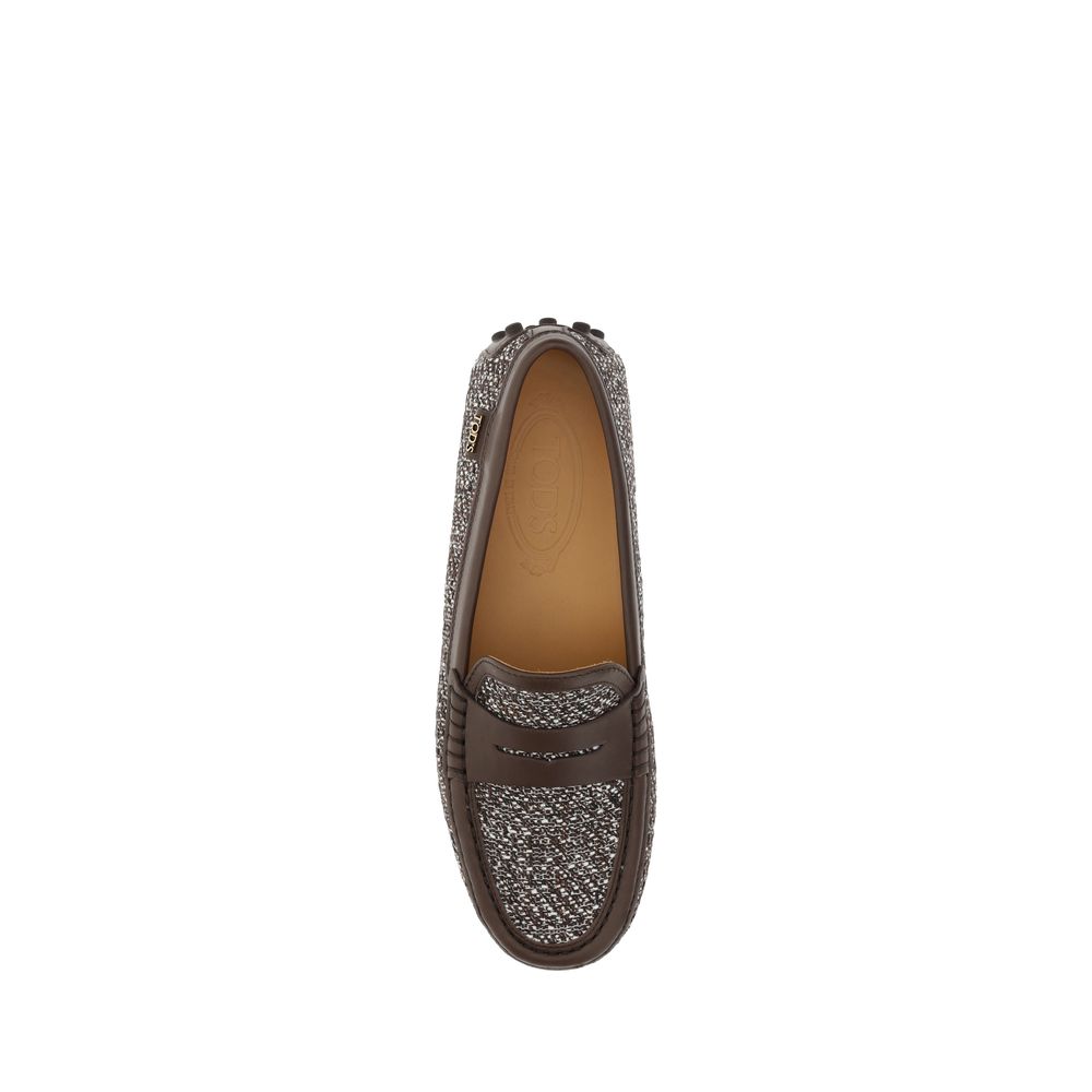Tod's Tweed Gommino Loafers