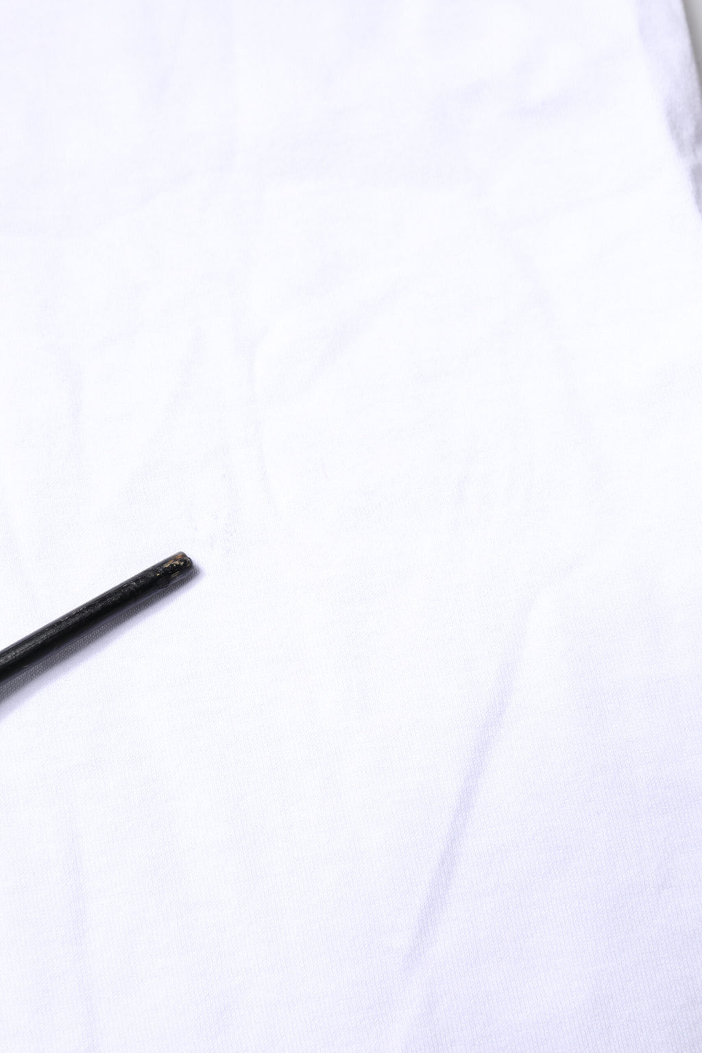 Dolce & Gabbana White Cotton Printed Round Neck Top T-shirt