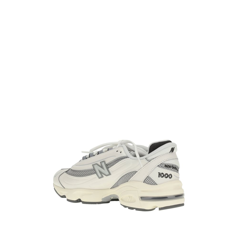 New Balance White Polyamide Athletic Sneakers