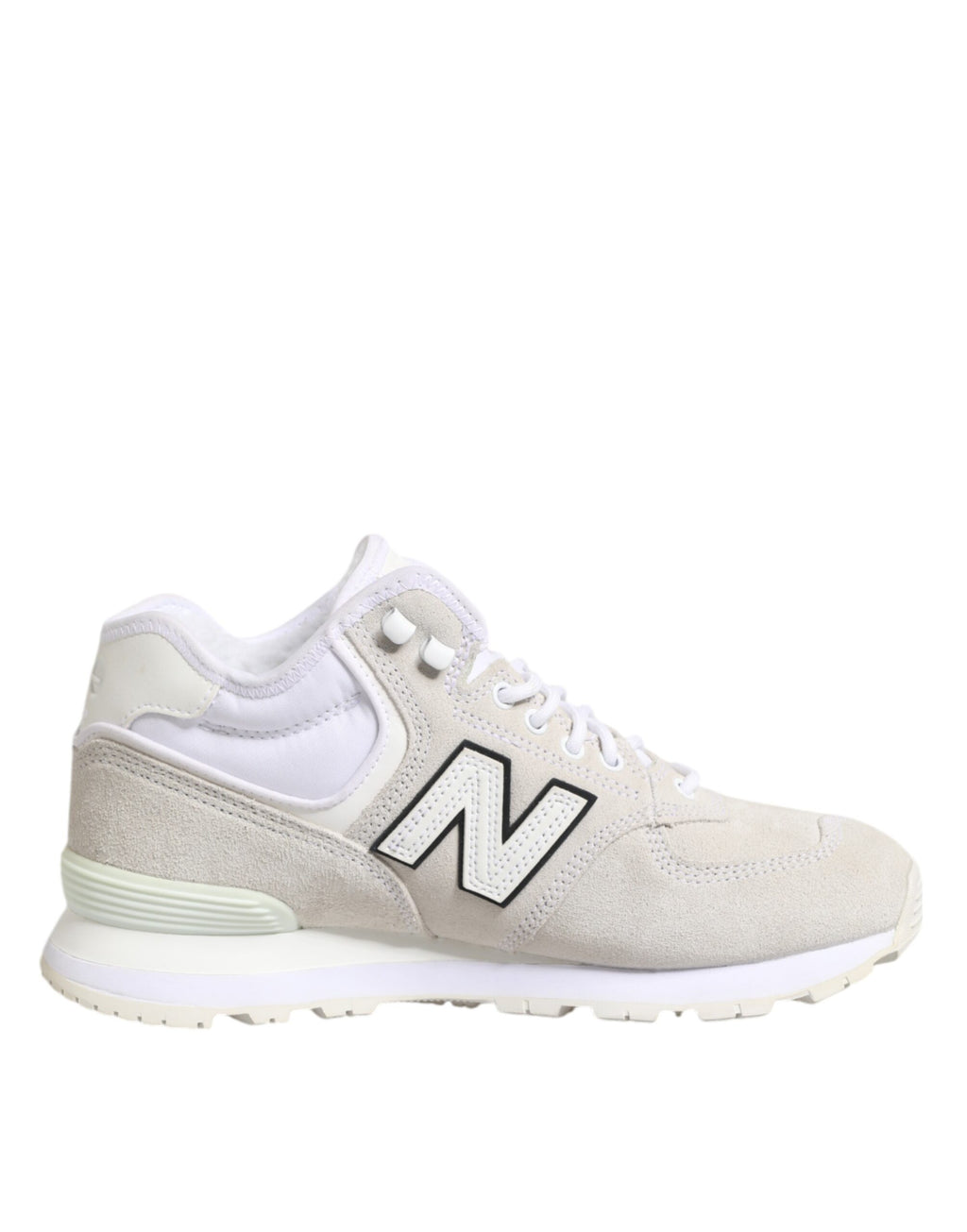New Balance Off White Suede Sneakers Shoes