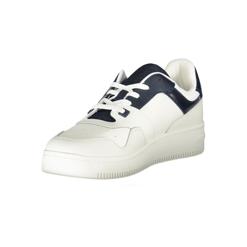 Tommy Hilfiger Blue Leather Men Sneaker
