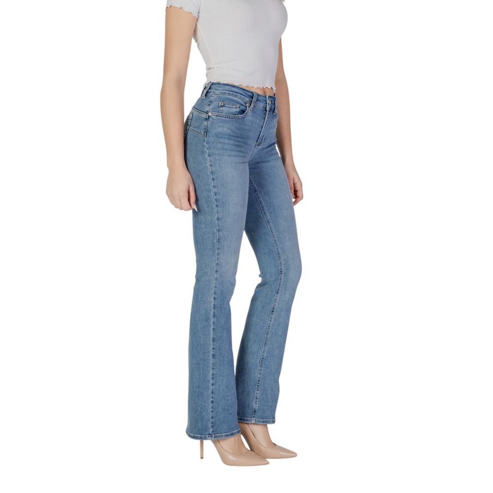 Liu Jo Blue Cotton Bootcut Jean