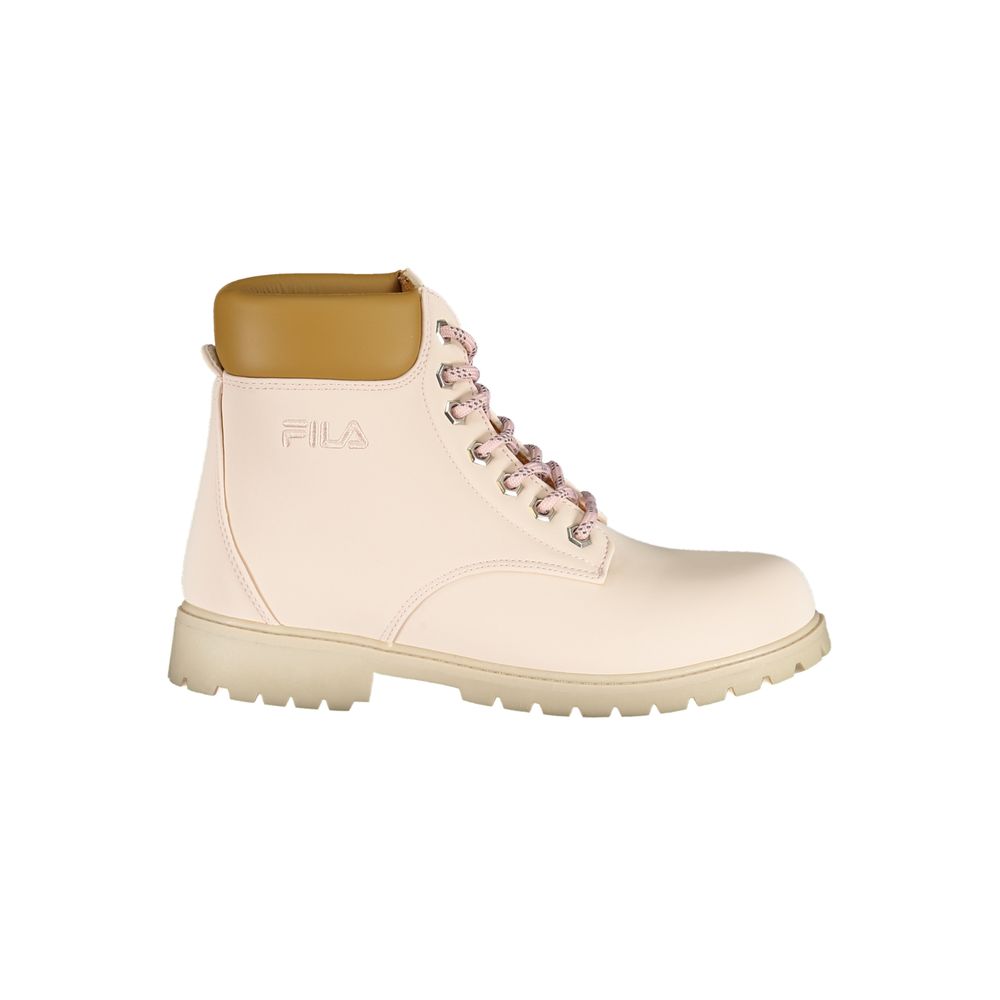Fila Pink Polyester Women Boot