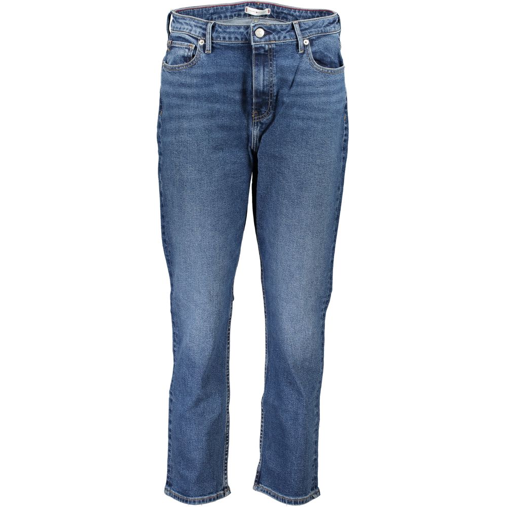 Tommy Hilfiger Blue Cotton Women Jeans