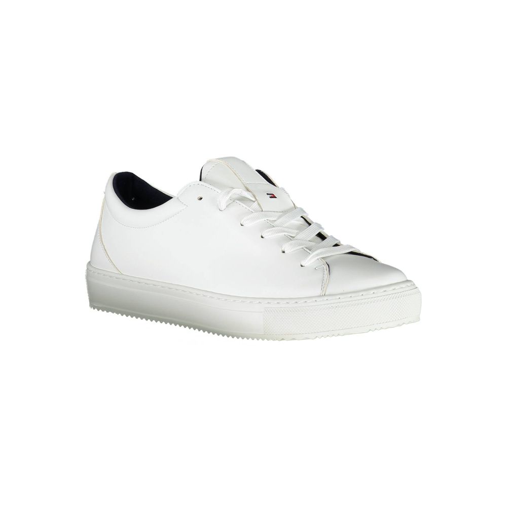 Tommy Hilfiger White Synthetic Sneaker