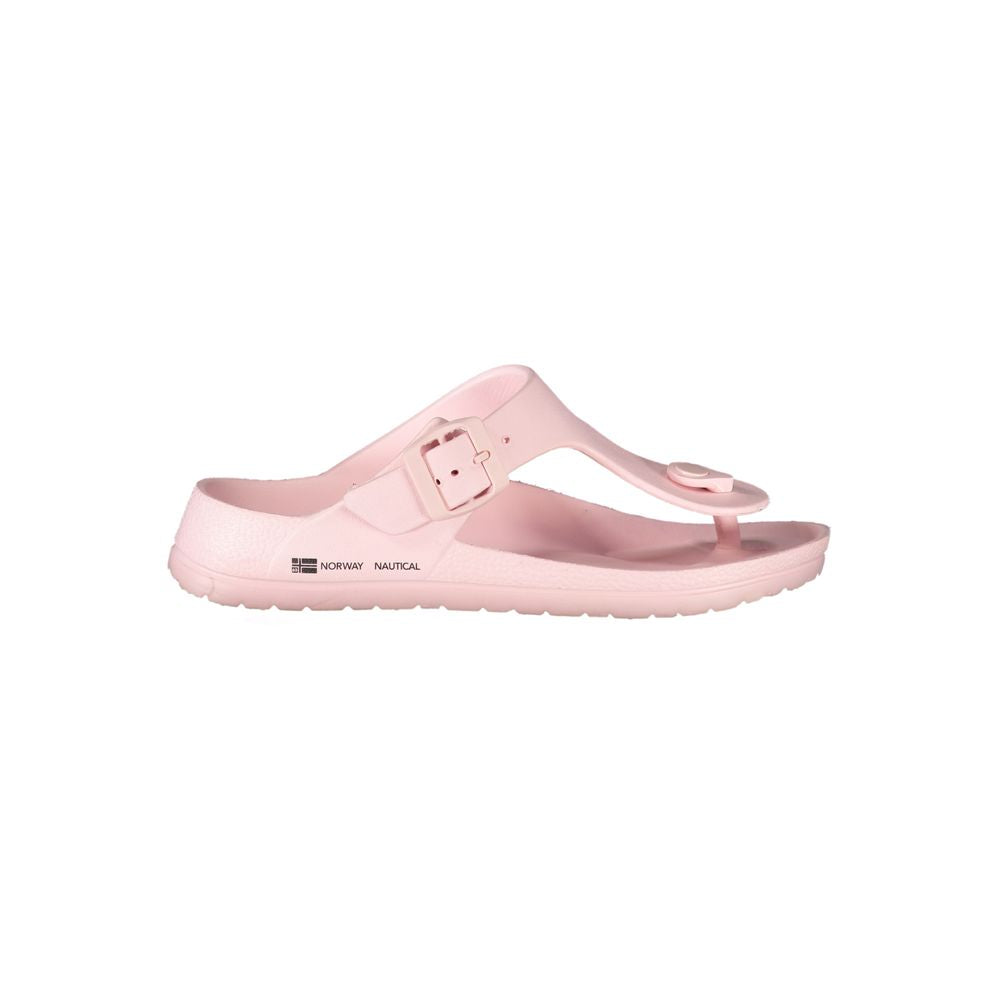 Norway 1963 Pink Plastic Women Sandal
