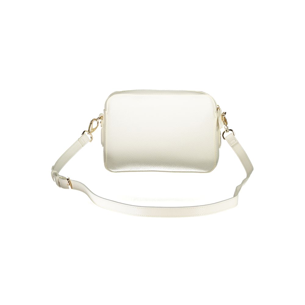 Mario Valentino White Polyethylene Handbag
