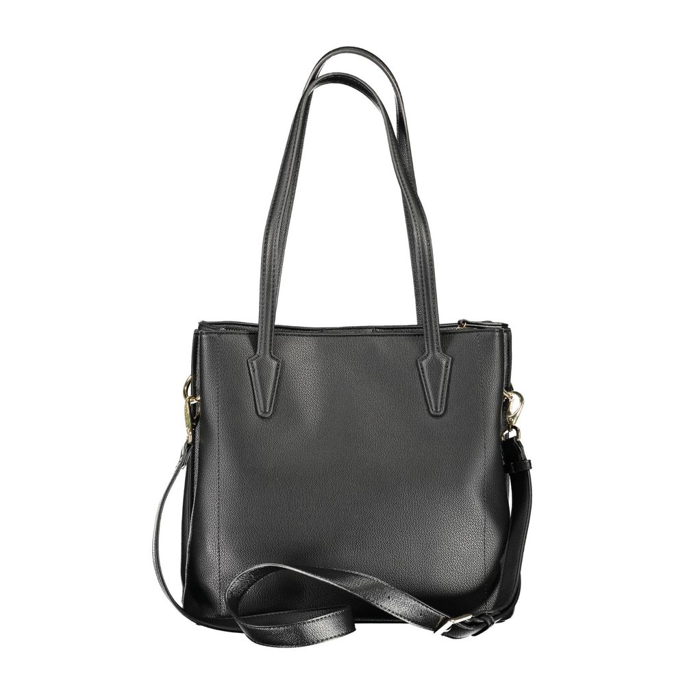 Mario Valentino Black Polyethylene Handbag
