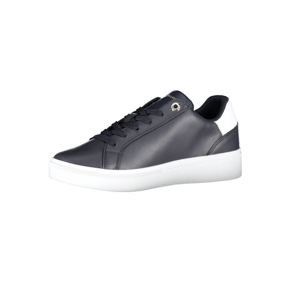 Tommy Hilfiger Blue Polyester Sneaker