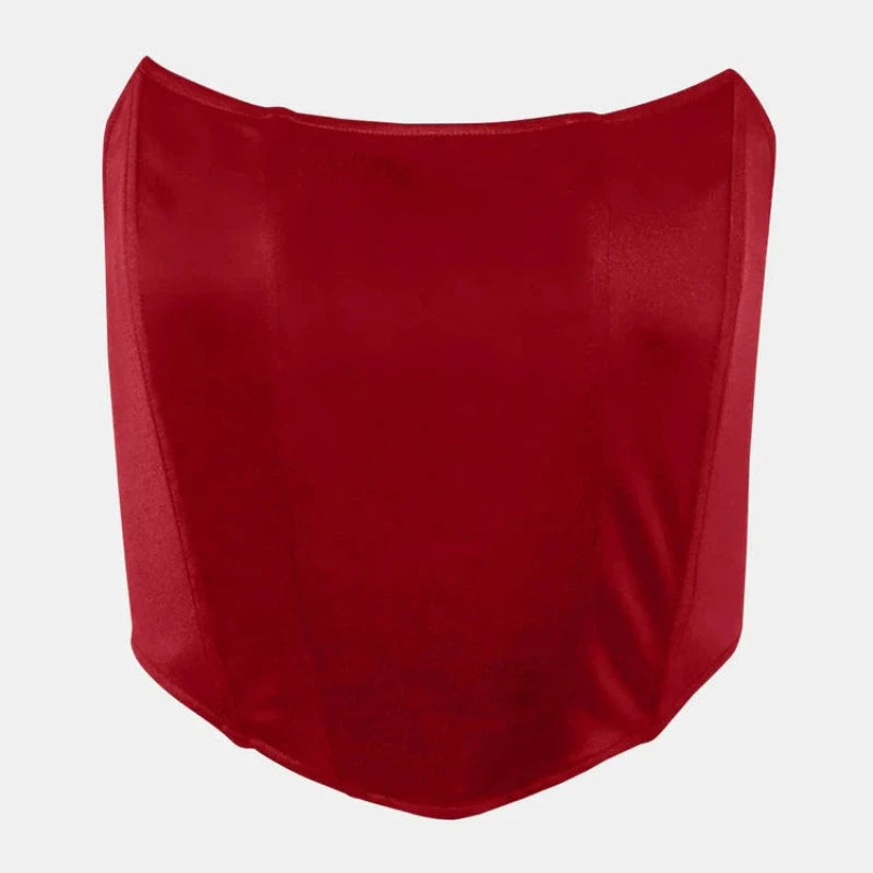 Sweetheart Neckline Cropped Corset