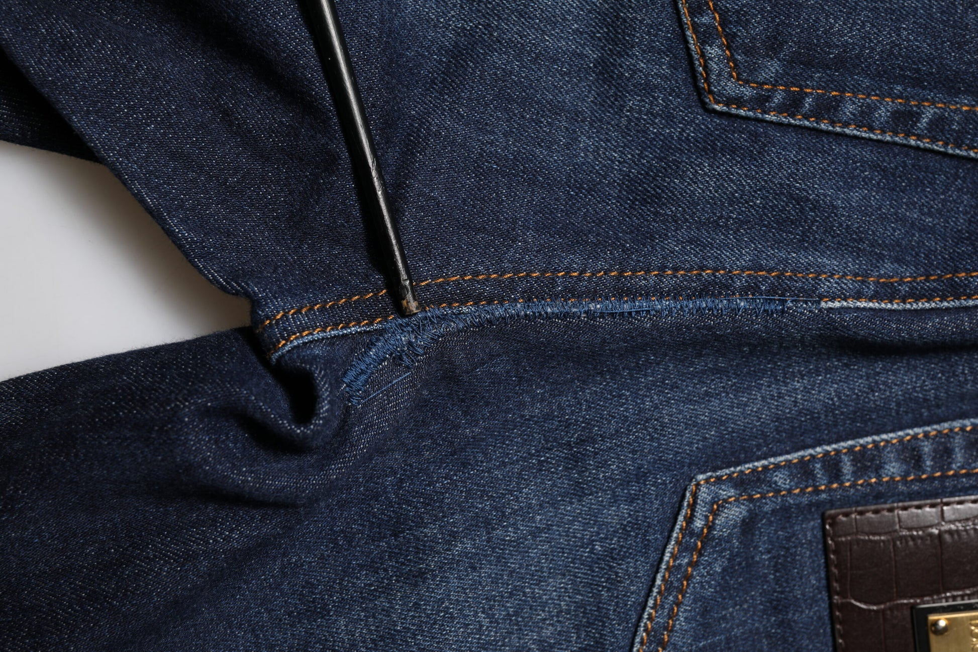 Dolce & Gabbana Blue GRACE High Waist Skinny Denim Jeans