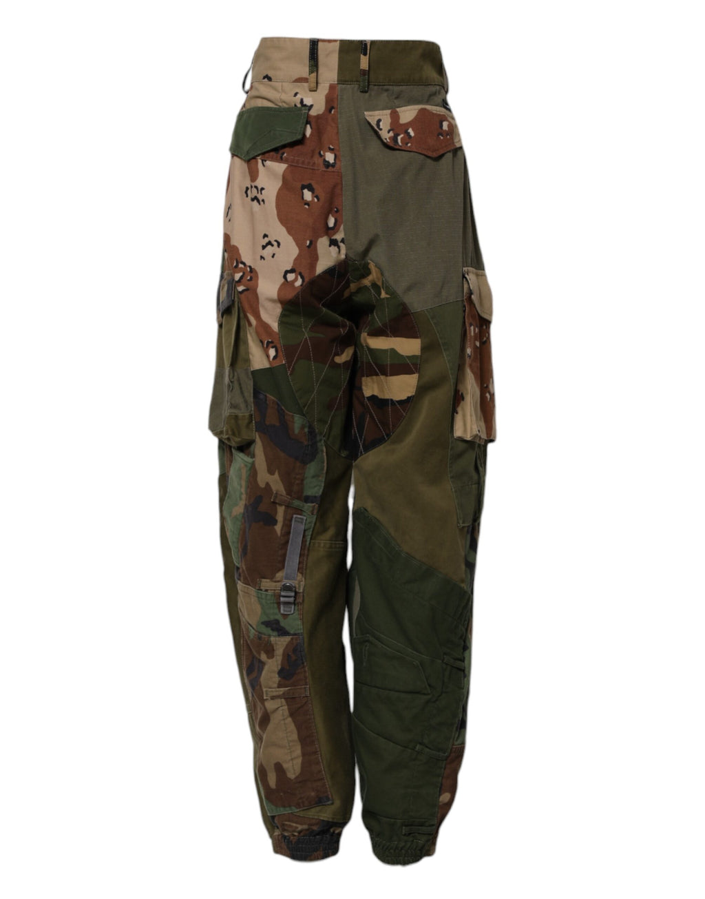 Dolce & Gabbana Multicolor Camouflage Cargo Pants