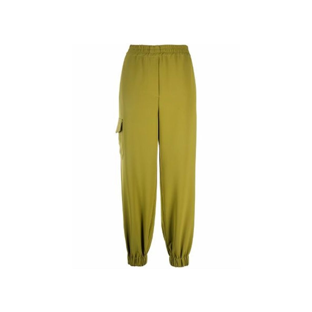 BLANCA VITA Green Elastane Cargo Pants