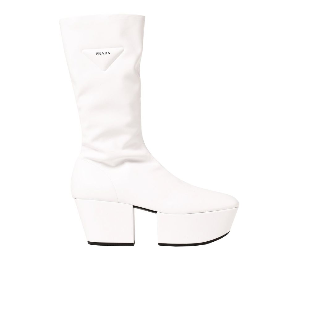 Prada White Polyethylene Boots