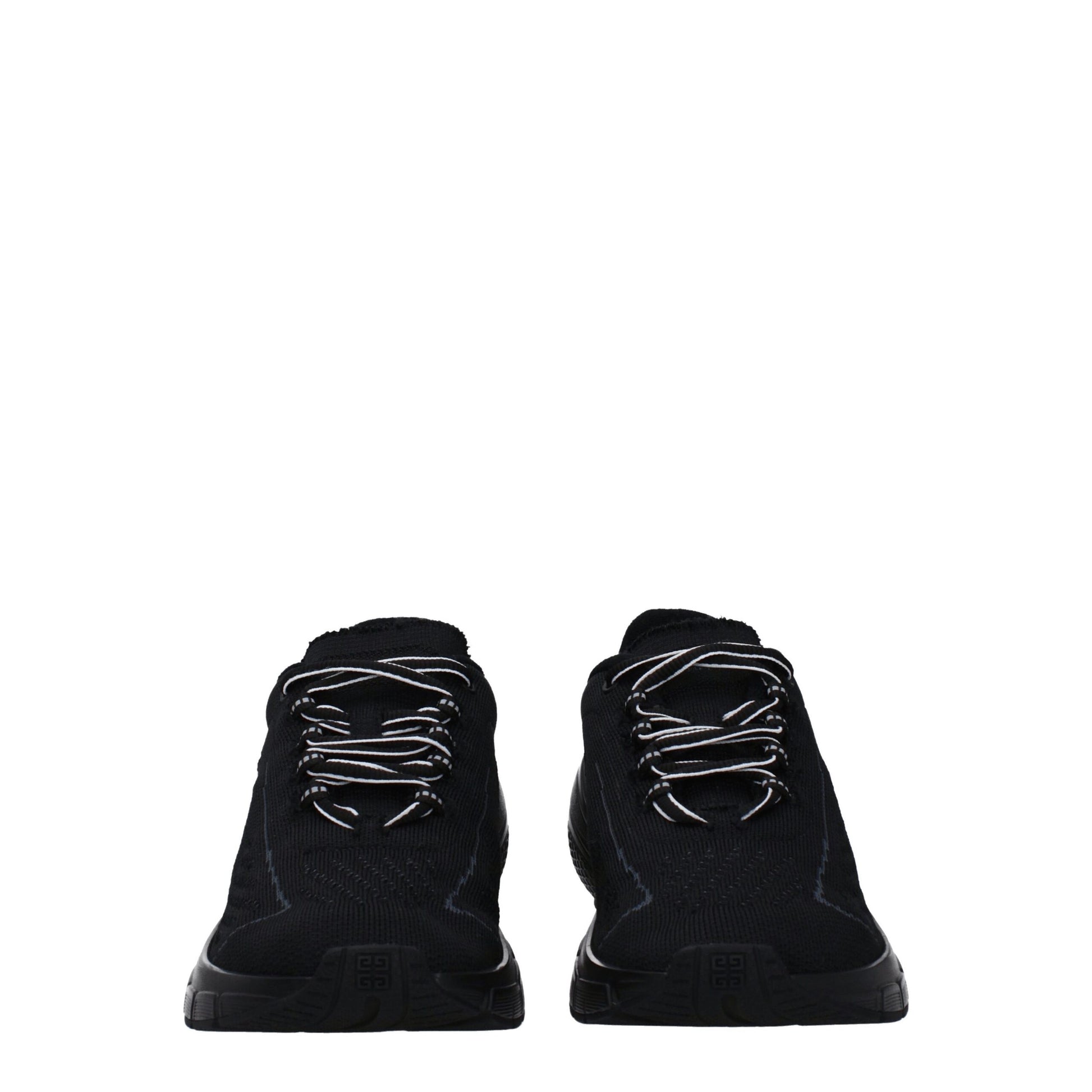 Givenchy Black Fabric Athletic Sneakers
