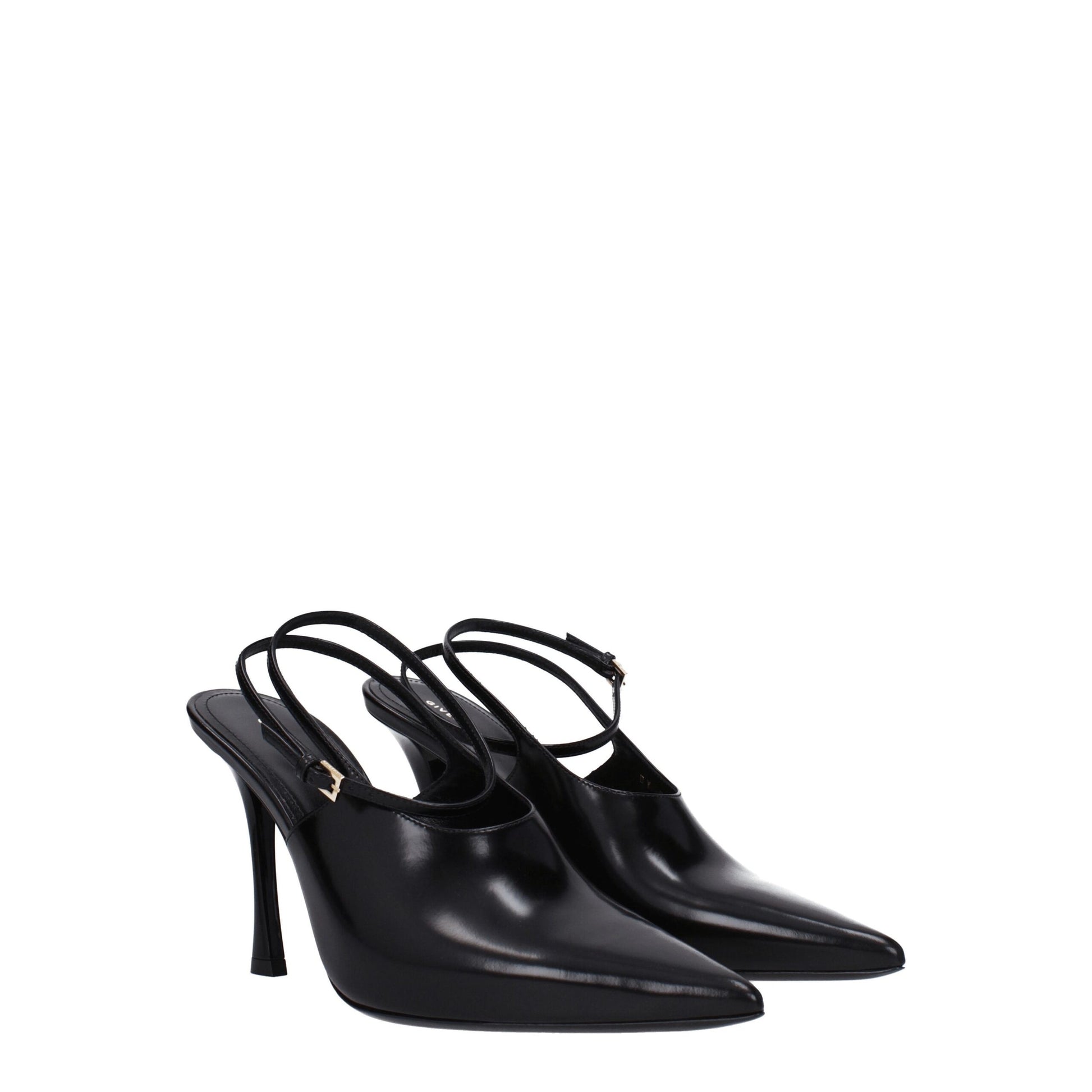 Givenchy Black Leather Pumps