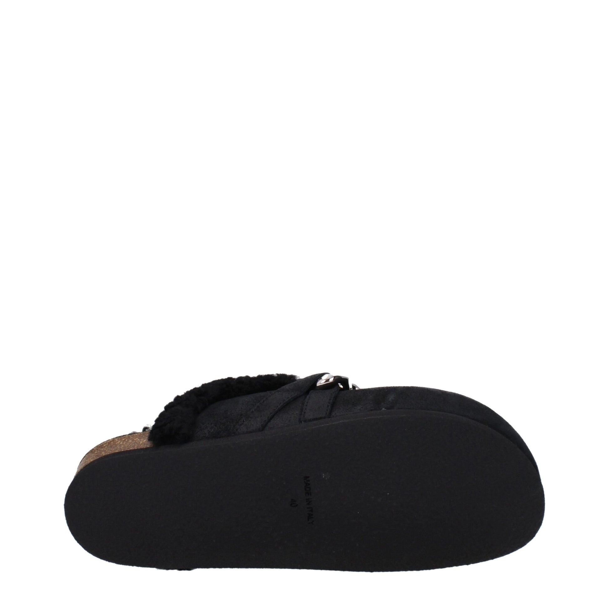 Jw Anderson Black Leather Slippers