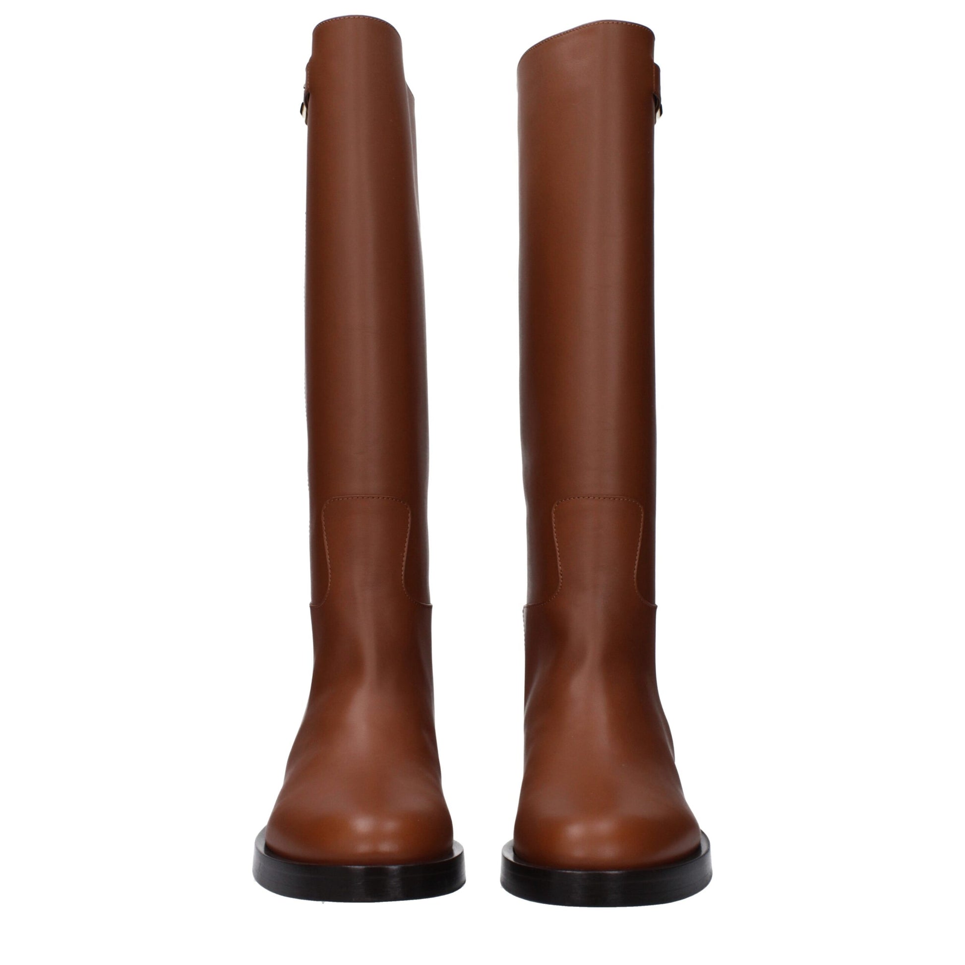 Valentino Garavani Brown Leather Boots