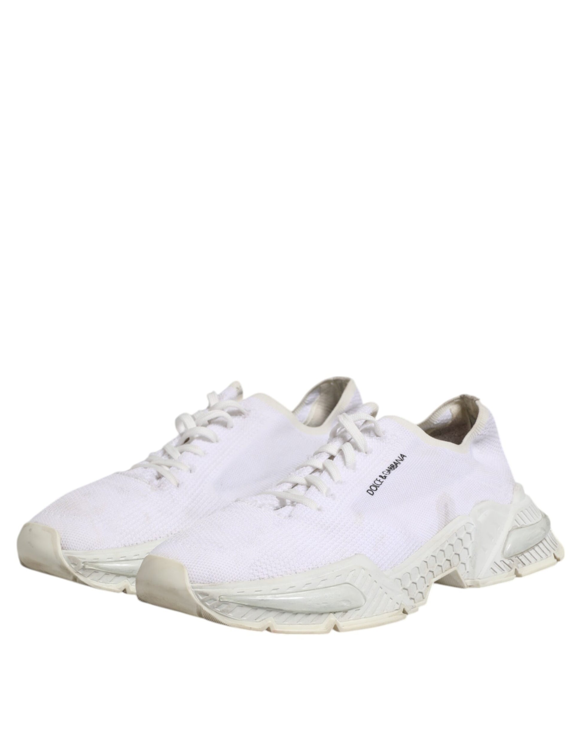 Dolce & Gabbana White Airmaster Low Top Men Sneakers Shoes