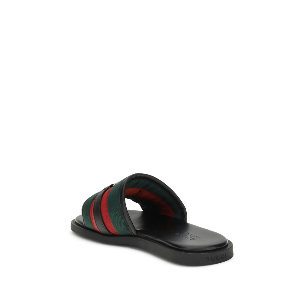 Gucci GG motif Slider Sandals