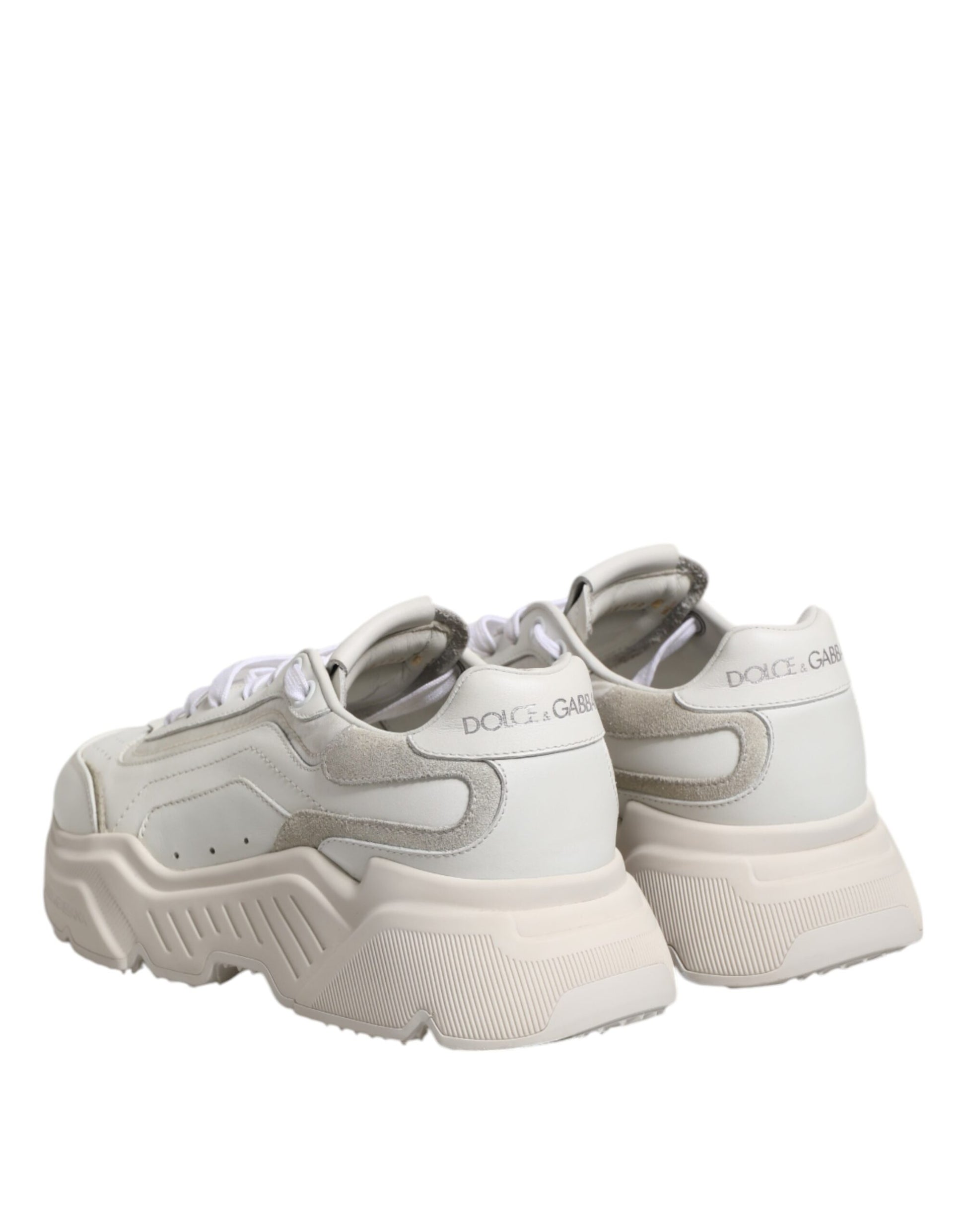 Dolce & Gabbana White Daymaster Low Top Sneakers Shoes