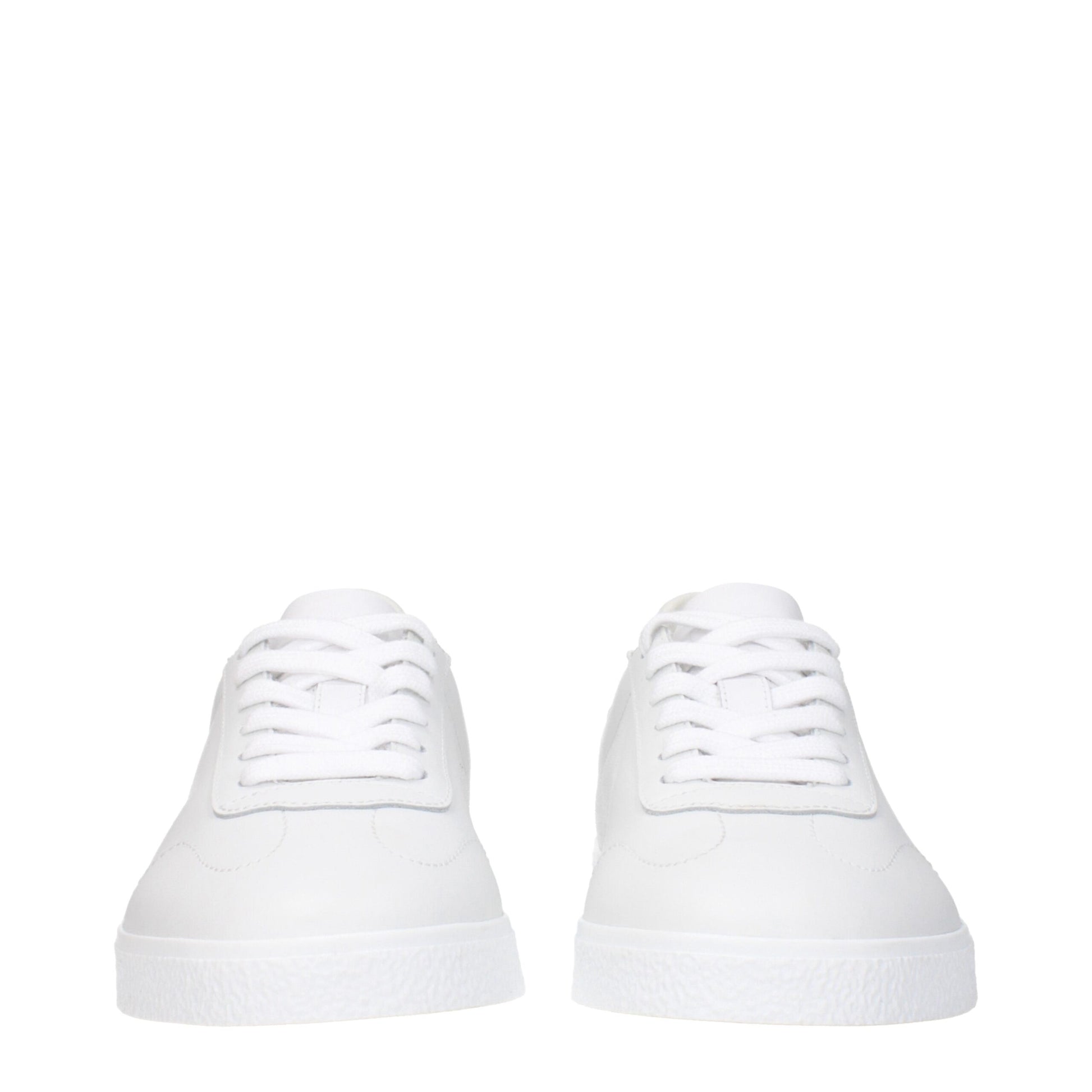 Givenchy White Leather Low Tops
