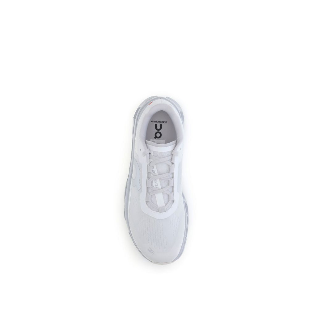 ON White Polyester Athletic Sneakers