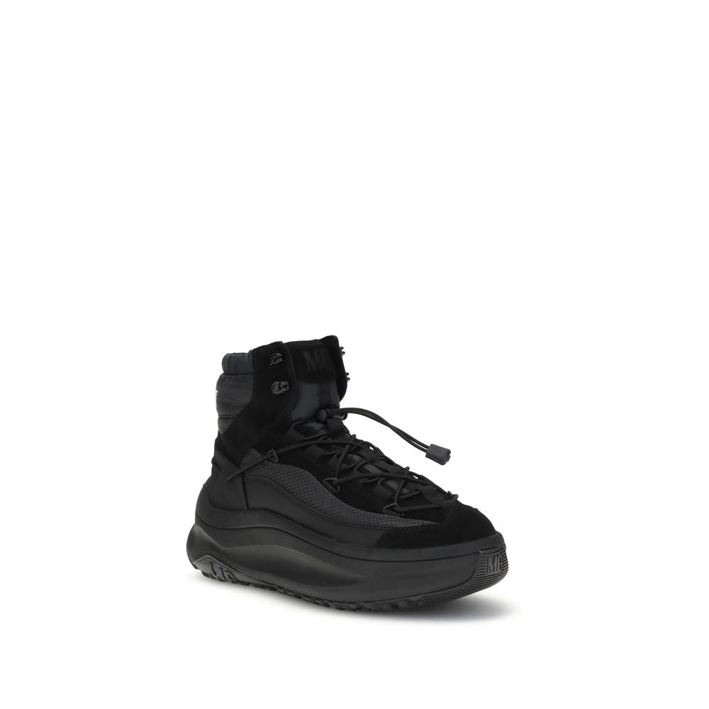 Moon Boot Black Polyester Athletic Sneakers