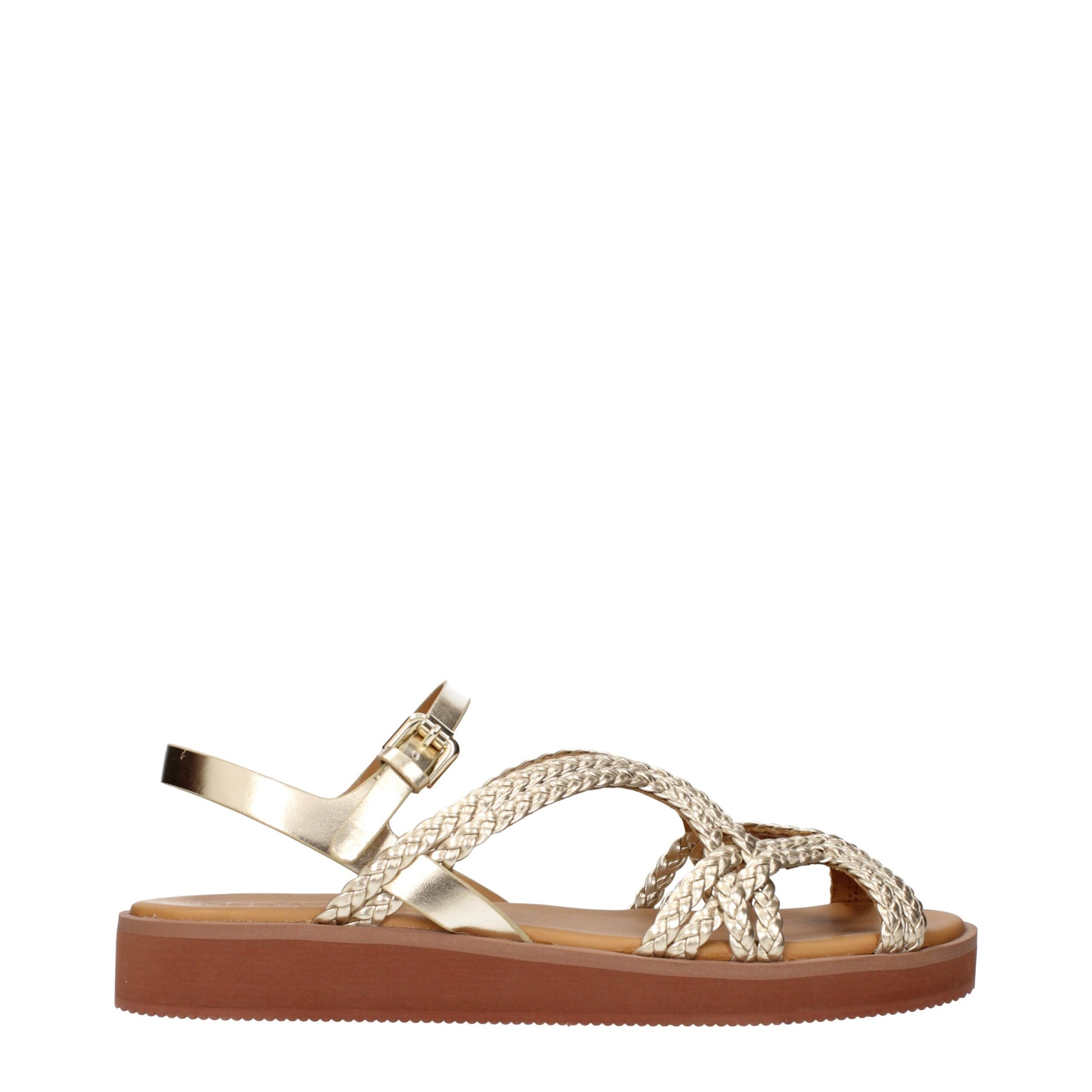 See By Chloé Gold Polyethylene Sandals