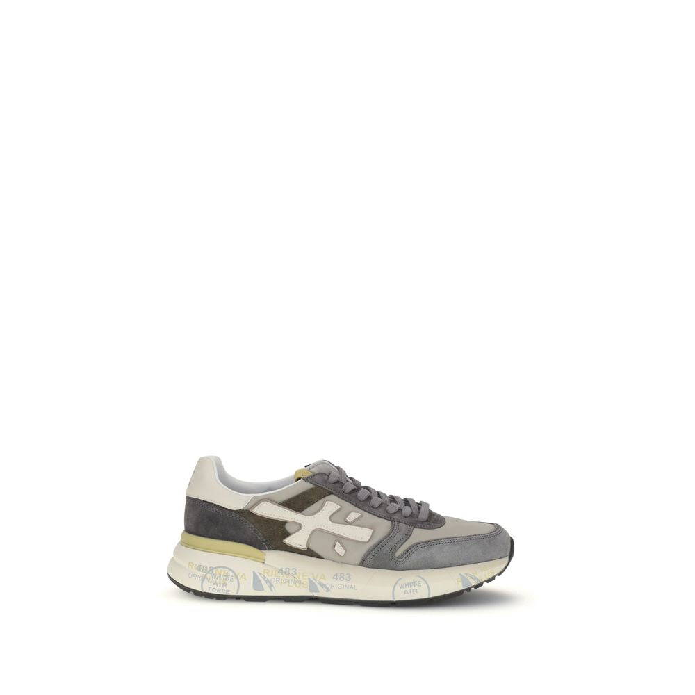Premiata Multicolor Calf Leather Bos Taurus Low Top Sneakers