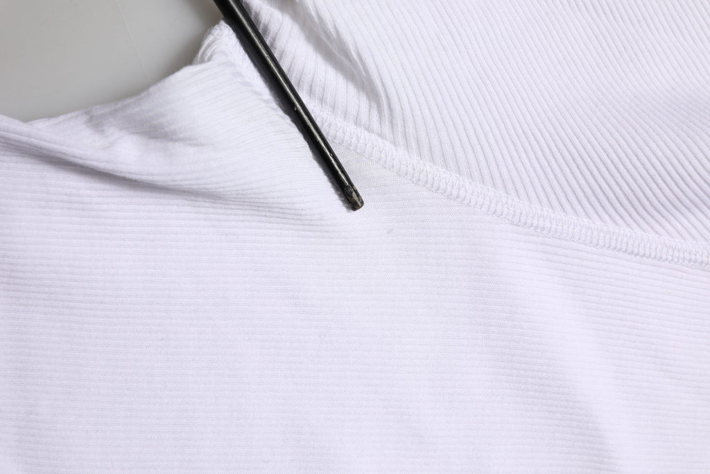 Dolce & Gabbana White Cotton Button Henley Shirt Men  T-shirt