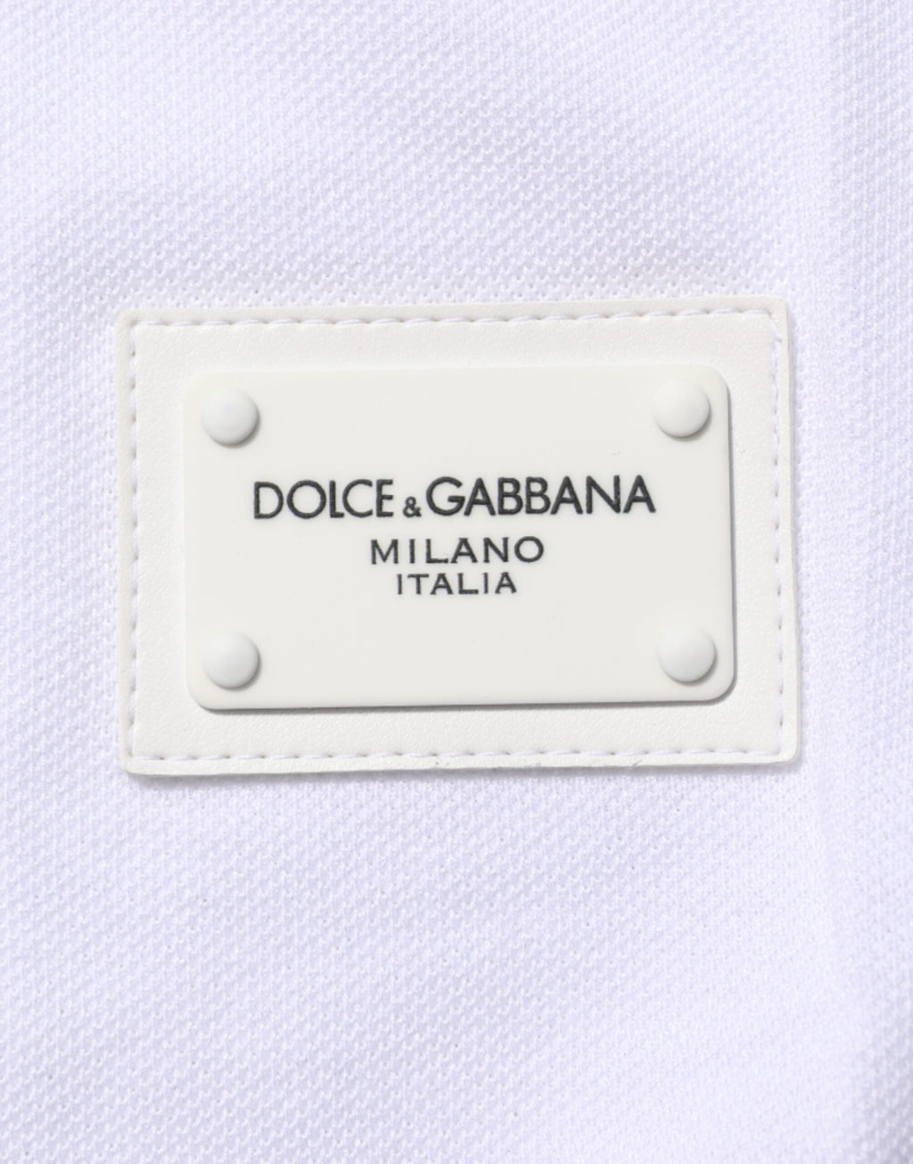Dolce & Gabbana White Collared Short Sleeves Polo Men T-shirt
