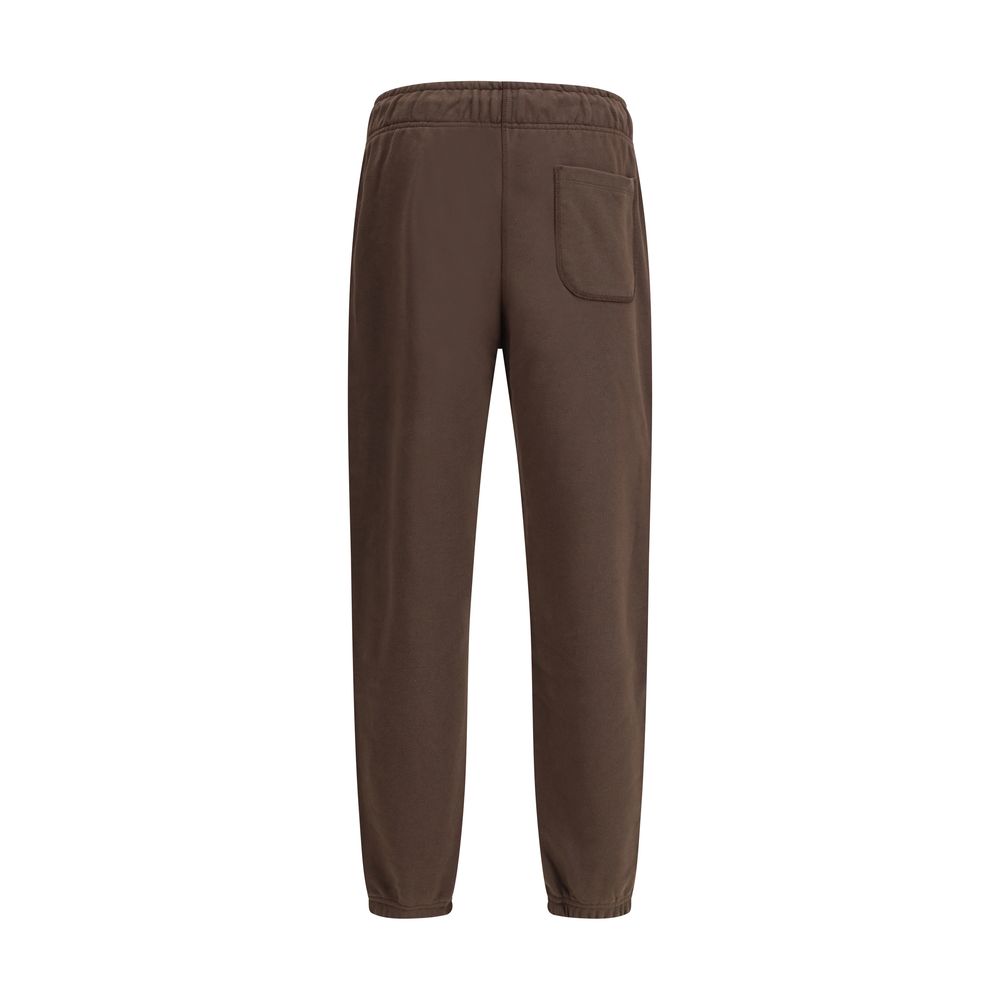 New Balance Elastic-waistband logo-patch track Pants
