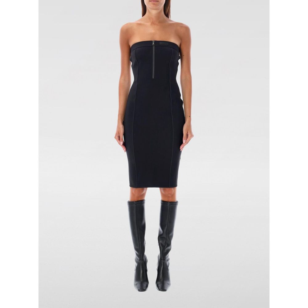 Coperni Black Cotton Dress