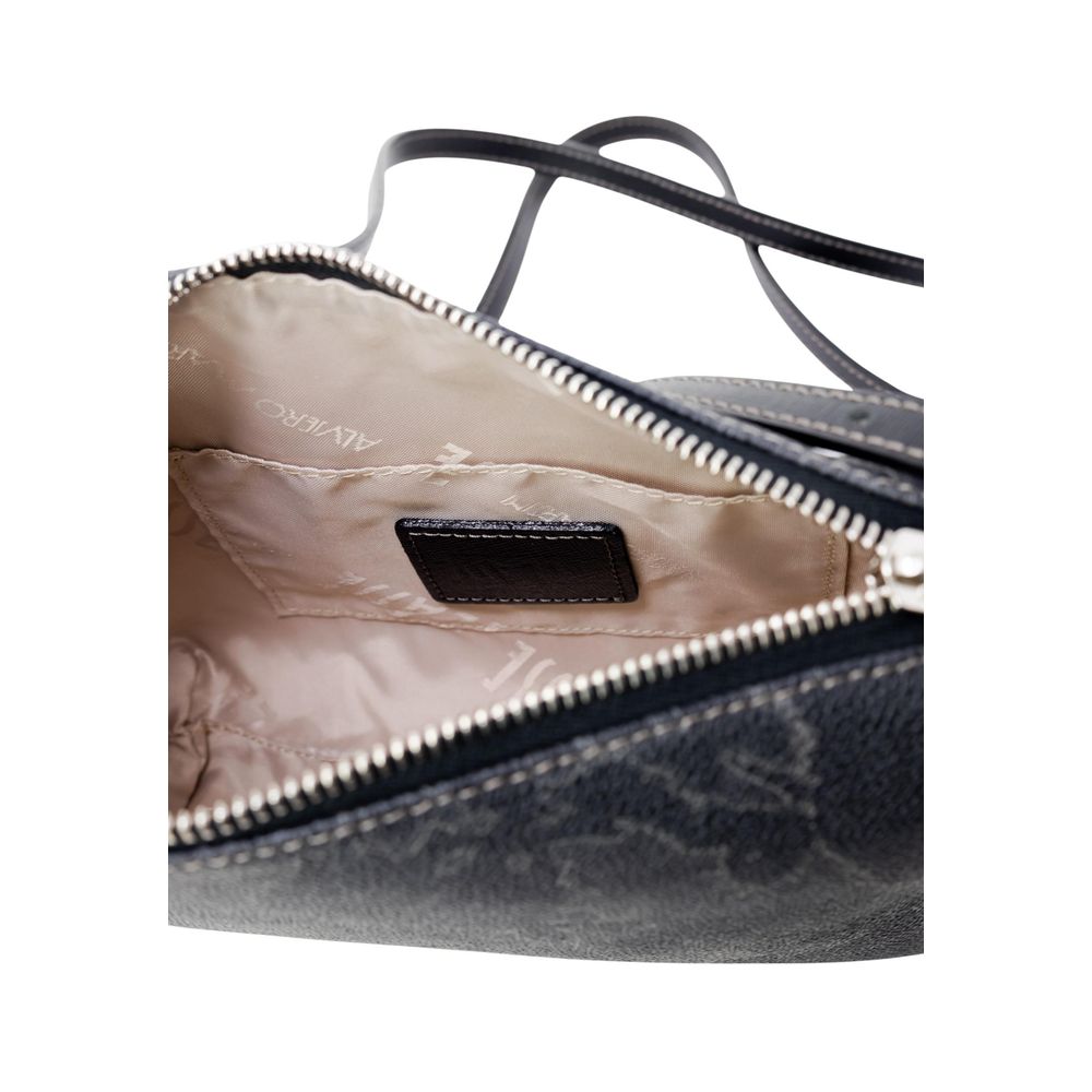 Alviero Martini Prima Classe Black Polyester Handbag