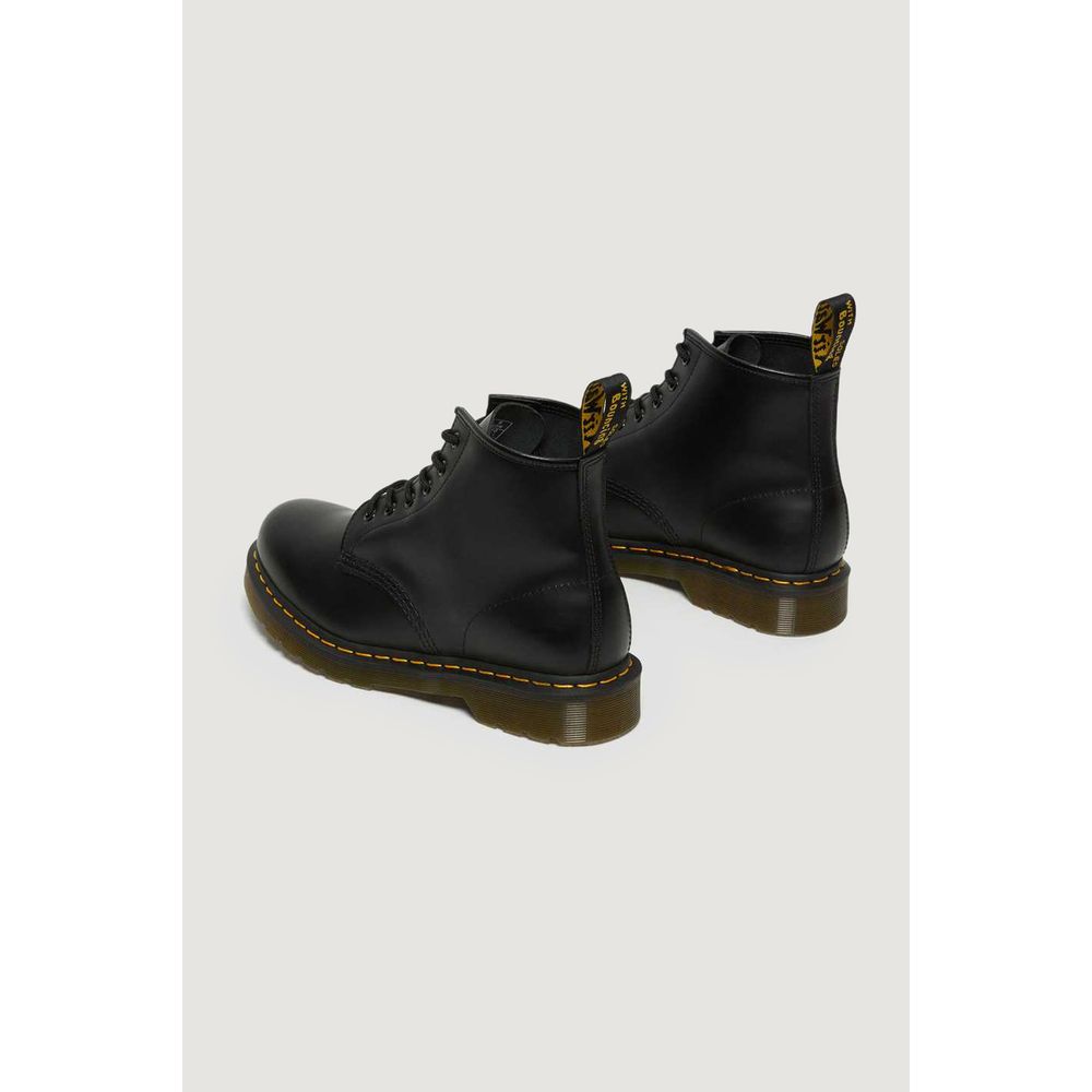Dr. Martens Black Leather Athletic Sneakers