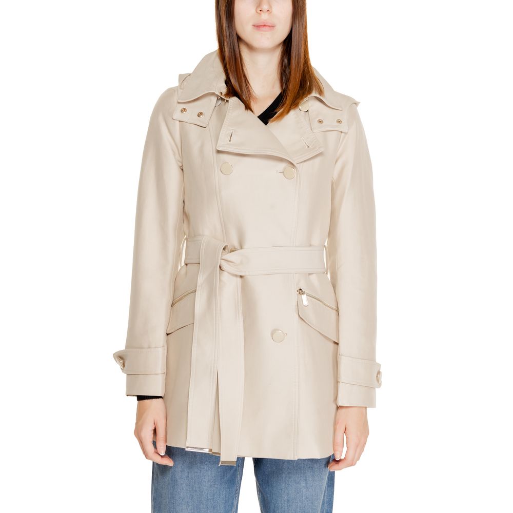 Morgan De Toi Beige Polyester Parka